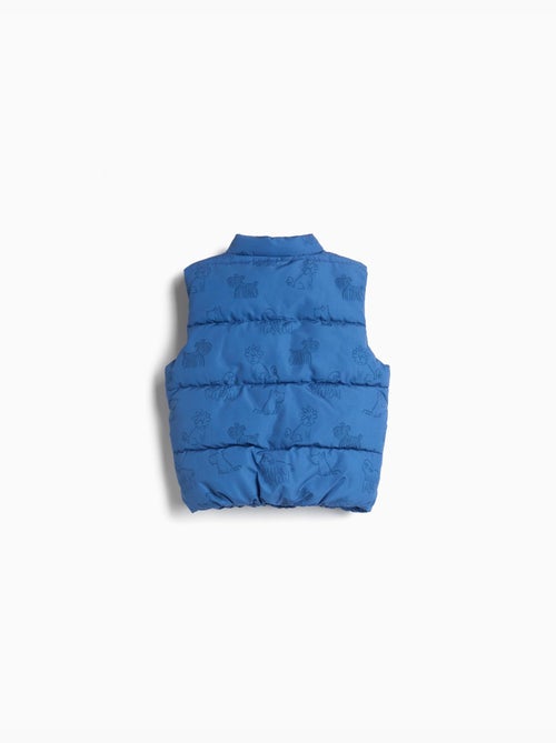 Gilet imprimé, mo fashion - Kiabi