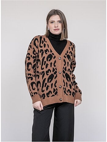 Gilet léopard katline