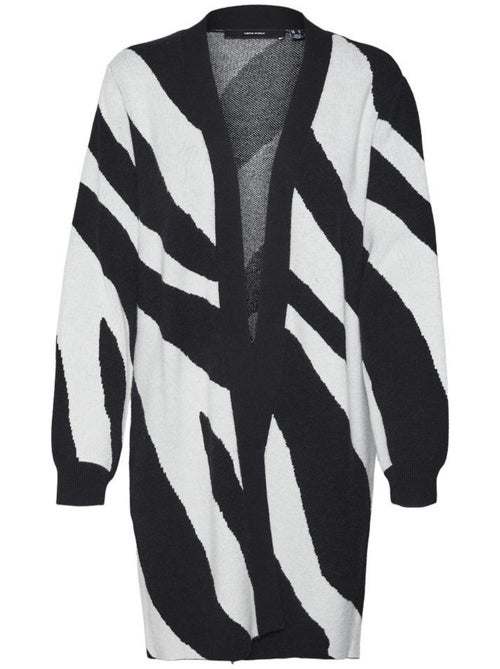 Gilet Long Imprimé Femme Vero Moda - Kiabi