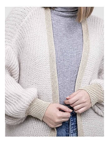 Gilet long ouvert kody