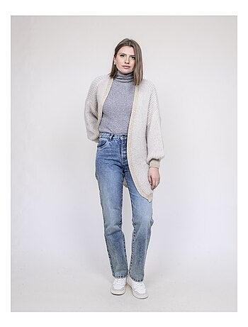 Gilet long ouvert kody