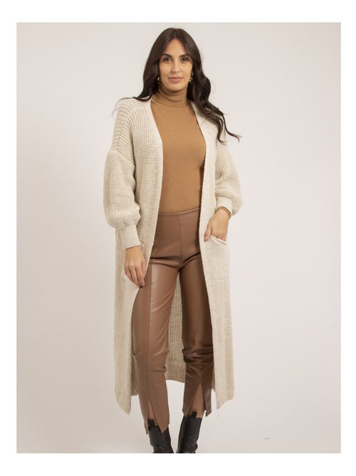 Gilet long ouvert korfa - Kiabi Gilet long ouvert korfa - Kiabi