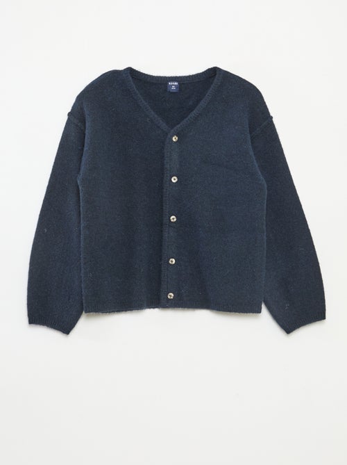 Gilet loose col V uni - Kiabi