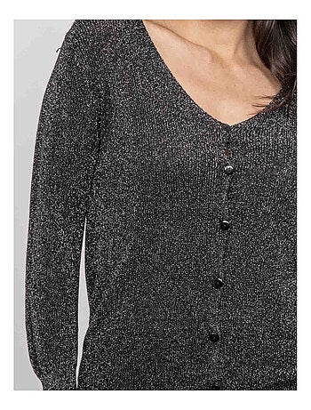 Gilet lurex kevel