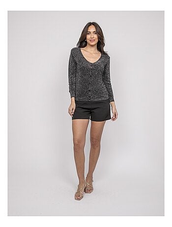 Gilet lurex kevel