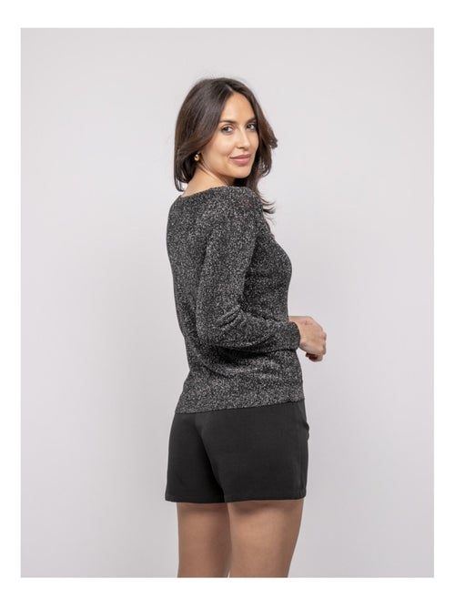 Gilet lurex kevel - Kiabi