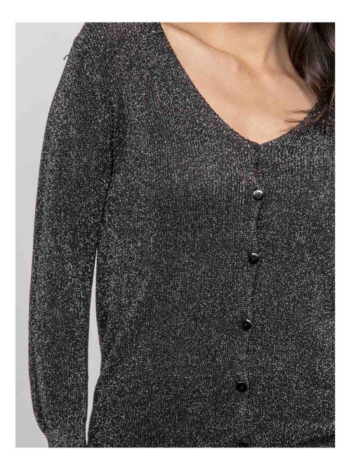 Gilet lurex kevel - Kiabi