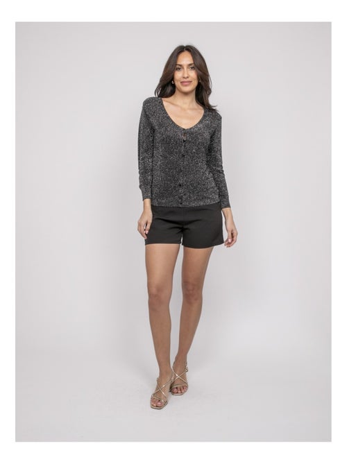 Gilet lurex kevel - Kiabi