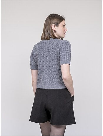 Gilet manches courtes kelvina