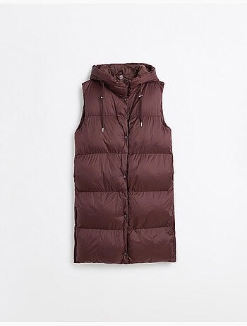 Gilet matelassé à capuche, mo fashion
