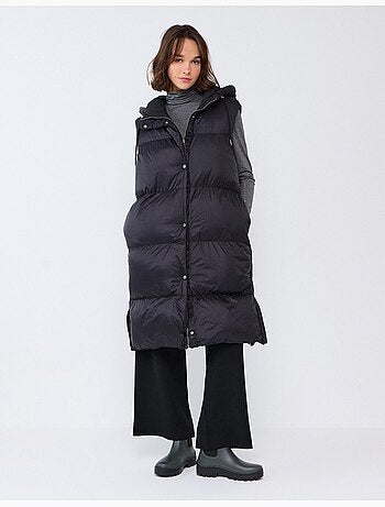 Gilet matelassé à capuche, mo fashion
