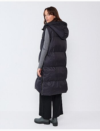Gilet matelassé à capuche, mo fashion