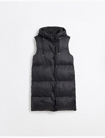 Gilet matelassé à capuche, mo fashion