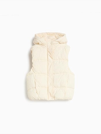 Gilet matelassé avec capuche, mo fashion