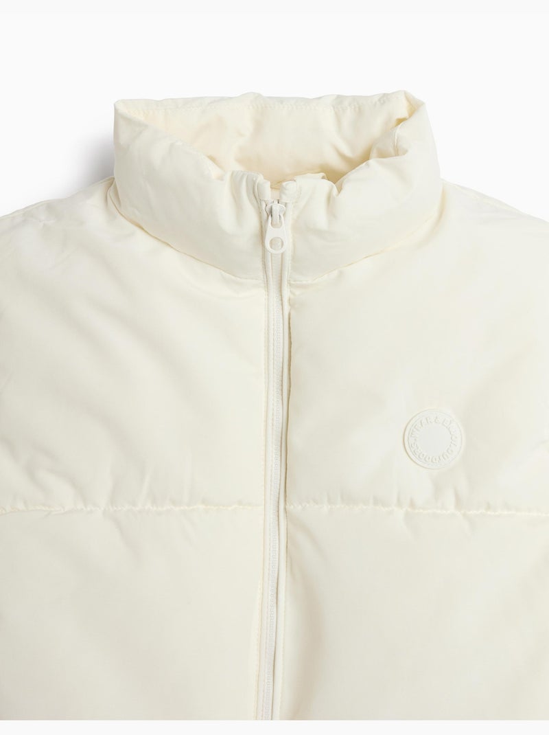 Gilet matelassé, MO Fashion Beige - Kiabi