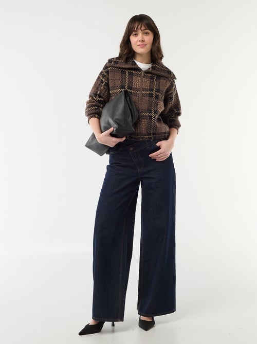 Gilet met opstaande kraag - Kiabi