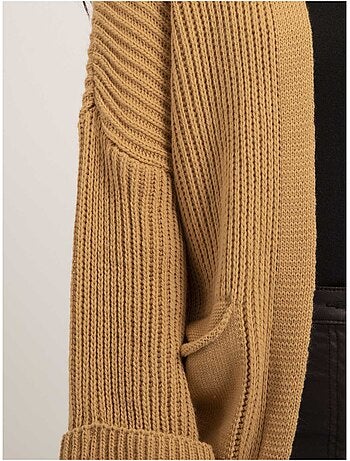 Gilet mi-long ouvert kirsten