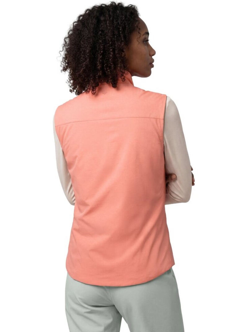 Gilet randonnée isolant ultraléger femme femme ararat-w coral Orange - Kiabi