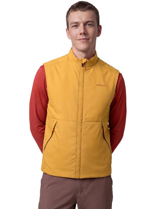 Gilet randonnée isolant ultraléger homme homme ararat mustard - Kiabi