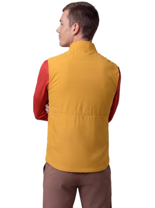 Gilet randonnée isolant ultraléger homme homme ararat mustard - Kiabi