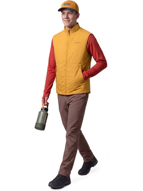 Gilet randonnée isolant ultraléger homme homme ararat mustard - Kiabi