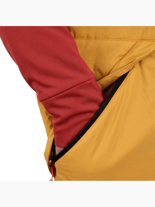 Gilet randonnée isolant ultraléger homme homme ararat mustard - Kiabi