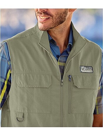 Gilet reporter zippé - atlas for men