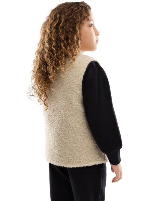 Gilet réversible matelassé doublé sherpa fille lifestyle enfants tiny-g - Kiabi Gilet réversible matelassé doublé sherpa fille lifestyle enfants tiny-g - Kiabi