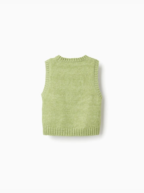 Gilet sans manches en maille ajourée - Kiabi Gilet sans manches en maille ajourée - Kiabi
