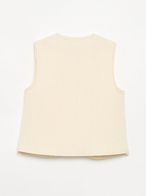 Gilet sans manches matelassé - Kiabi