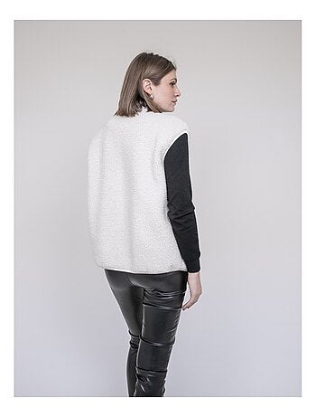 Gilet sans manches sherpa udolma