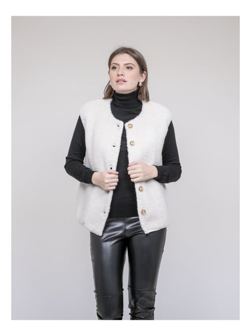Gilet sans manches sherpa udolma - Kiabi Gilet sans manches sherpa udolma - Kiabi