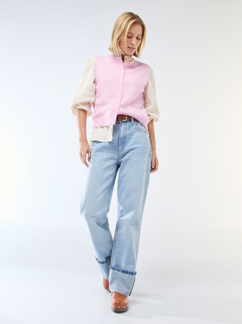 Gilet sans manches uni - Kiabi