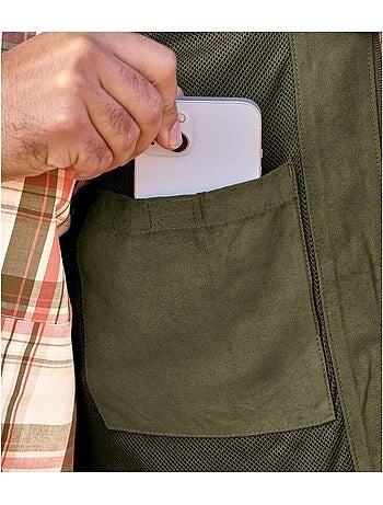 Gilet Suédine Sans Manches Aventurier - ATLAS FOR MEN
