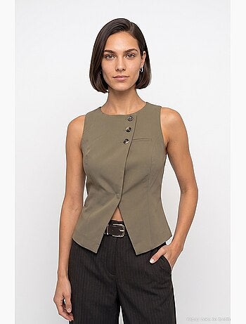 Gilet tailleur ajusté dilvin