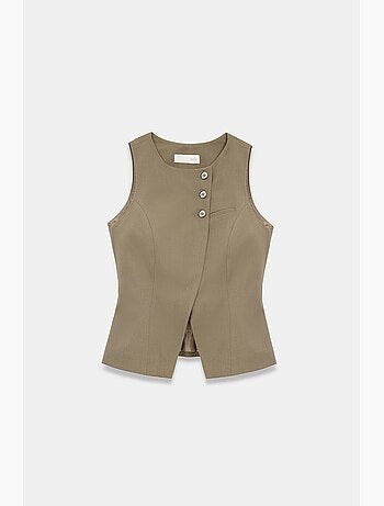 Gilet tailleur ajusté dilvin