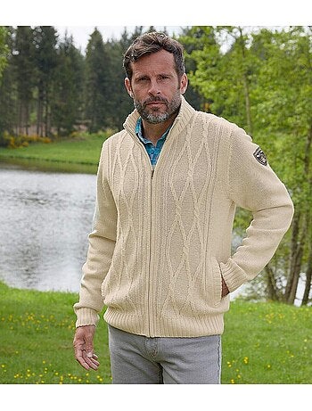 Gilet Tricot Chiné Outdoor - ATLAS FOR MEN
