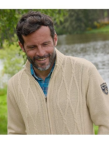 Gilet Tricot Chiné Outdoor - ATLAS FOR MEN