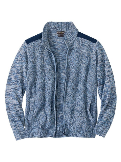 Gilet Tricot et Suédine Exploration - ATLAS FOR MEN - Kiabi Gilet Tricot et Suédine Exploration - ATLAS FOR MEN - Kiabi