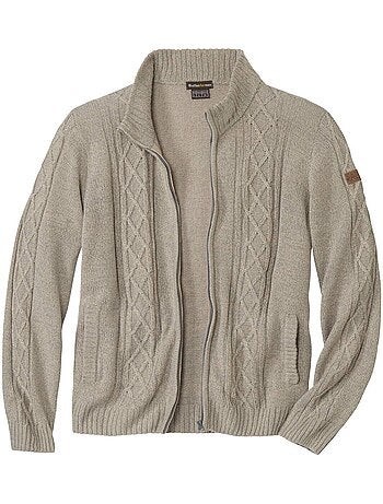 Gilet tricot torsadé - atlas for men
