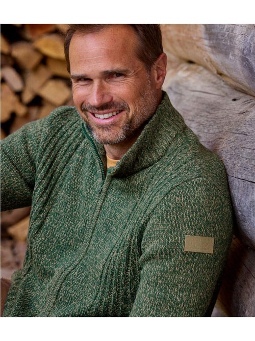 Gilet Tricot Zippé Forest - ATLAS FOR MEN - Kiabi Gilet Tricot Zippé Forest - ATLAS FOR MEN - Kiabi