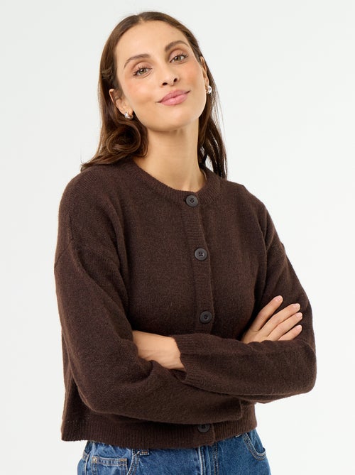 Gilet tricoté - Kiabi Gilet tricoté - Kiabi