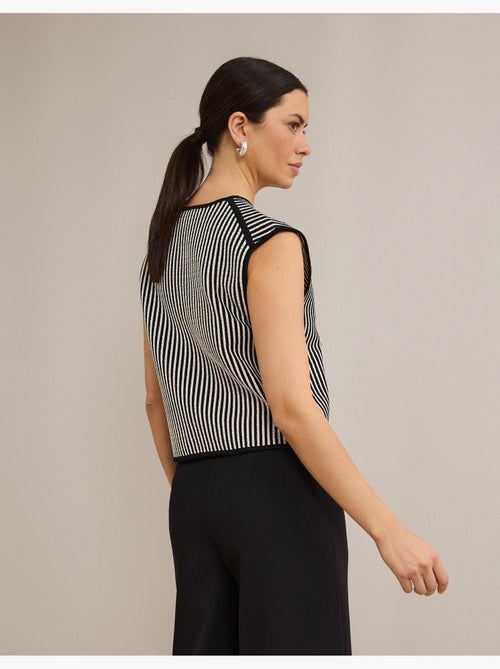 Gilet tricoté, mo fashion - Kiabi