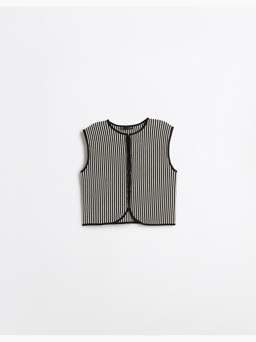 Gilet tricoté, mo fashion - Kiabi