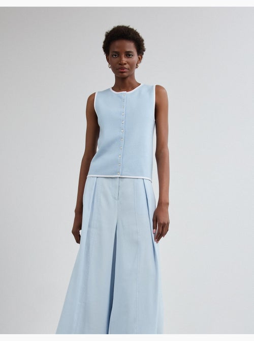 Gilet tricoté, mo fashion - Kiabi
