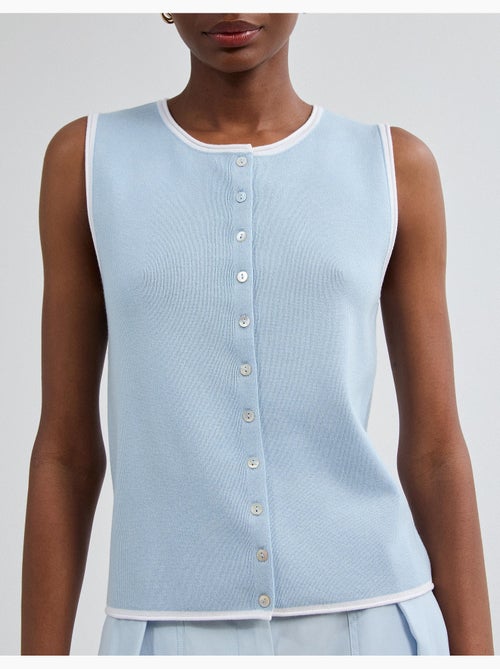 Gilet tricoté, mo fashion - Kiabi