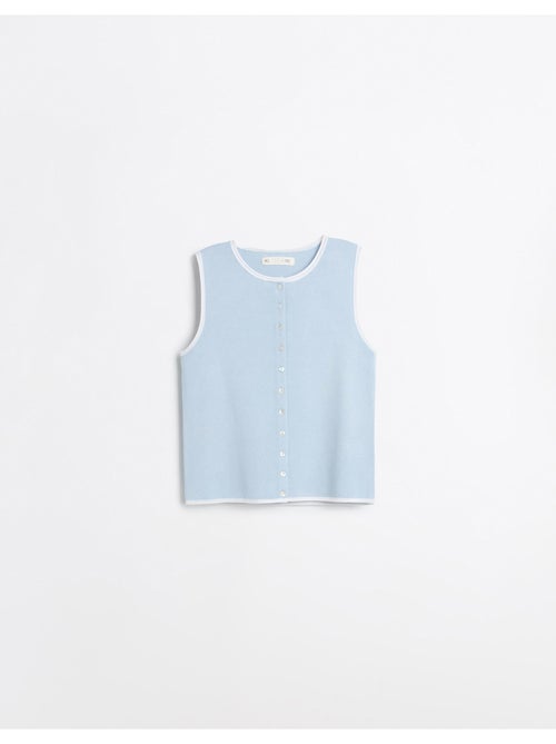 Gilet tricoté, mo fashion - Kiabi