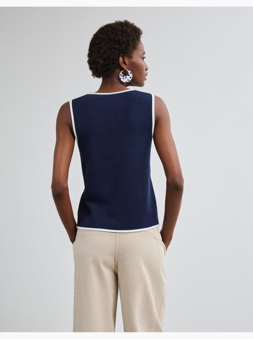 Gilet tricoté, mo fashion - Kiabi