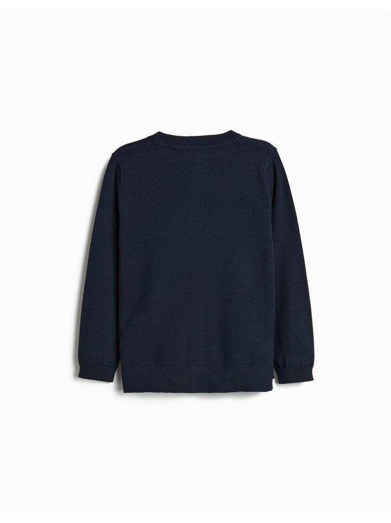 Gilet tricoté, MO Fashion Bleu - Kiabi