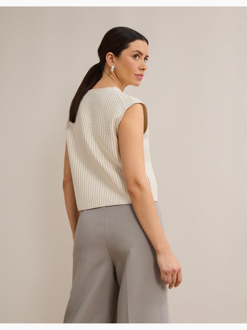 Gilet tricoté, mo fashion - Kiabi